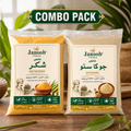 Organic Combo Pack — Khaalis Shakkar & Jau ka Sattu (500g each)