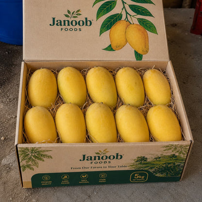 Anwar Ratol mango 5kg and 10kg packs by Janoob Foods — naturally ripened