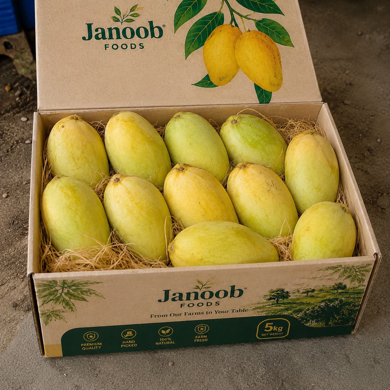 Premium Export Quality Dasheri Mango