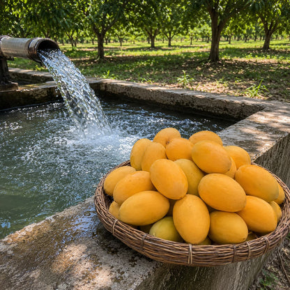 Late-season Mausmi Chaunsa mango box — the sweetest chaunsa of the year